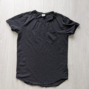 Urban Outfitters Scoop Neck Curved Hem Tee M